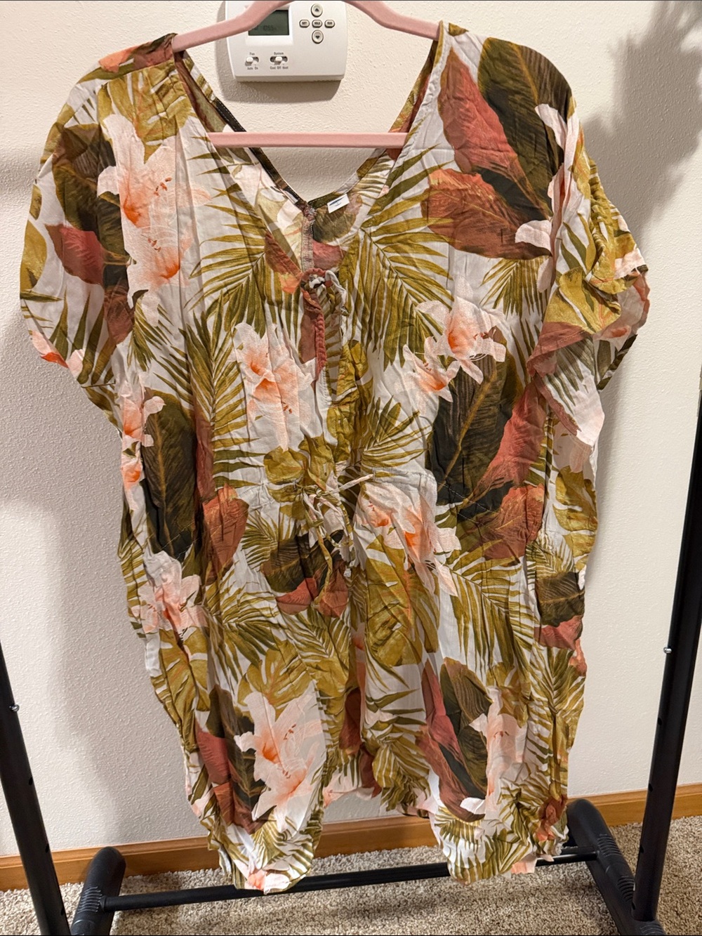 NWT Old Navy L Floral Tropical Swim Coverup